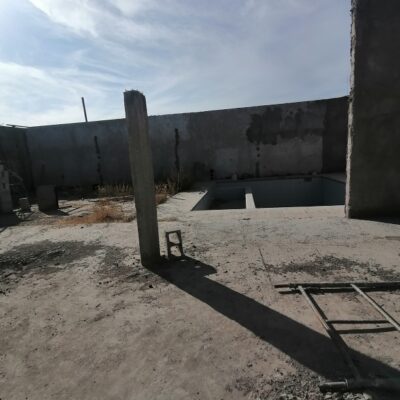 Quinta en obra gris, lote de 400 m2., Ejido san Agustín.